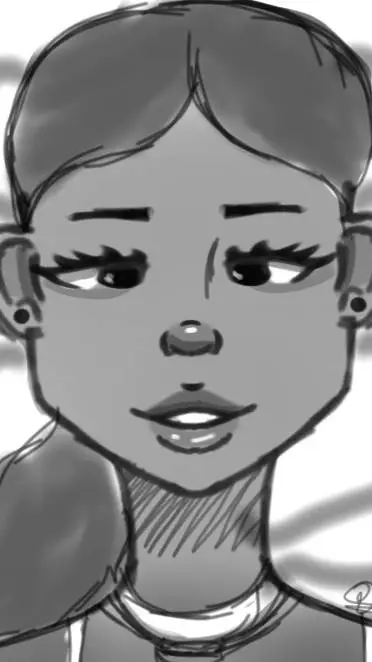 ai character: tsunami  background