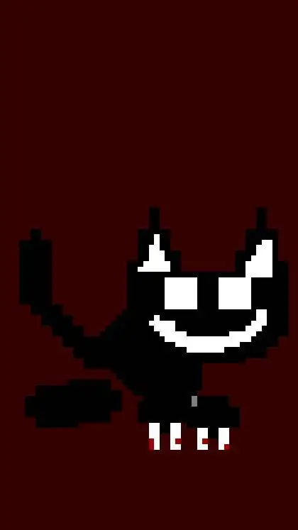 ai character: blackwhite blood b background