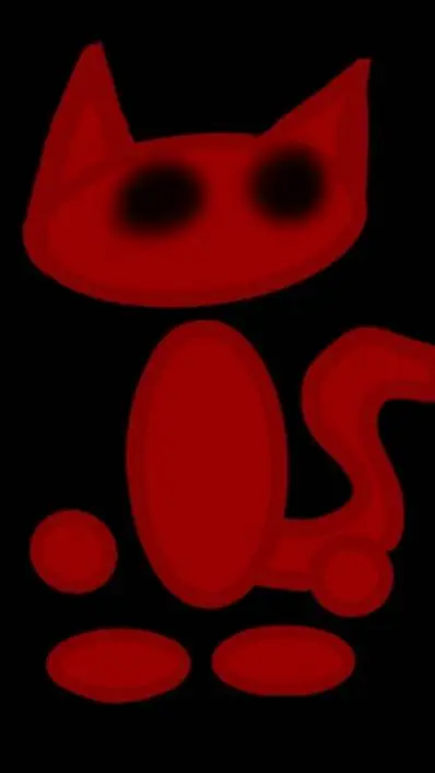 ai character: person red boi background