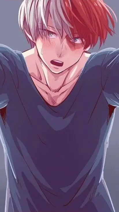 ai character: shoto todoroki  background