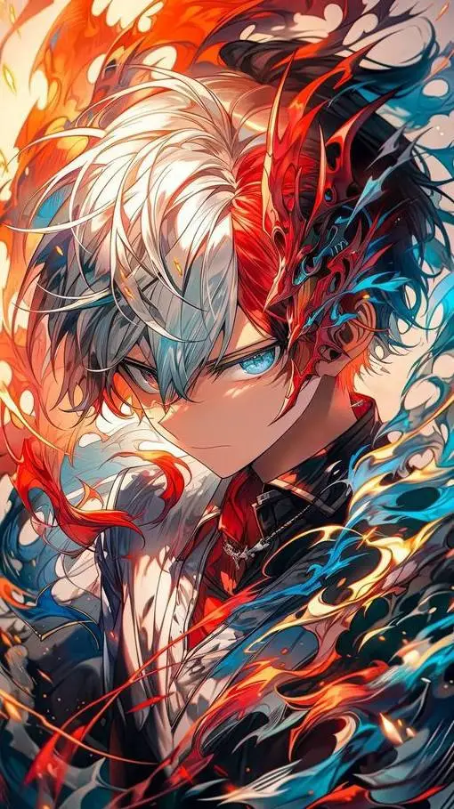 ai character: shoto todiroki background