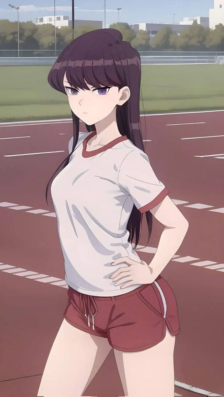 ai character: shoko komi background