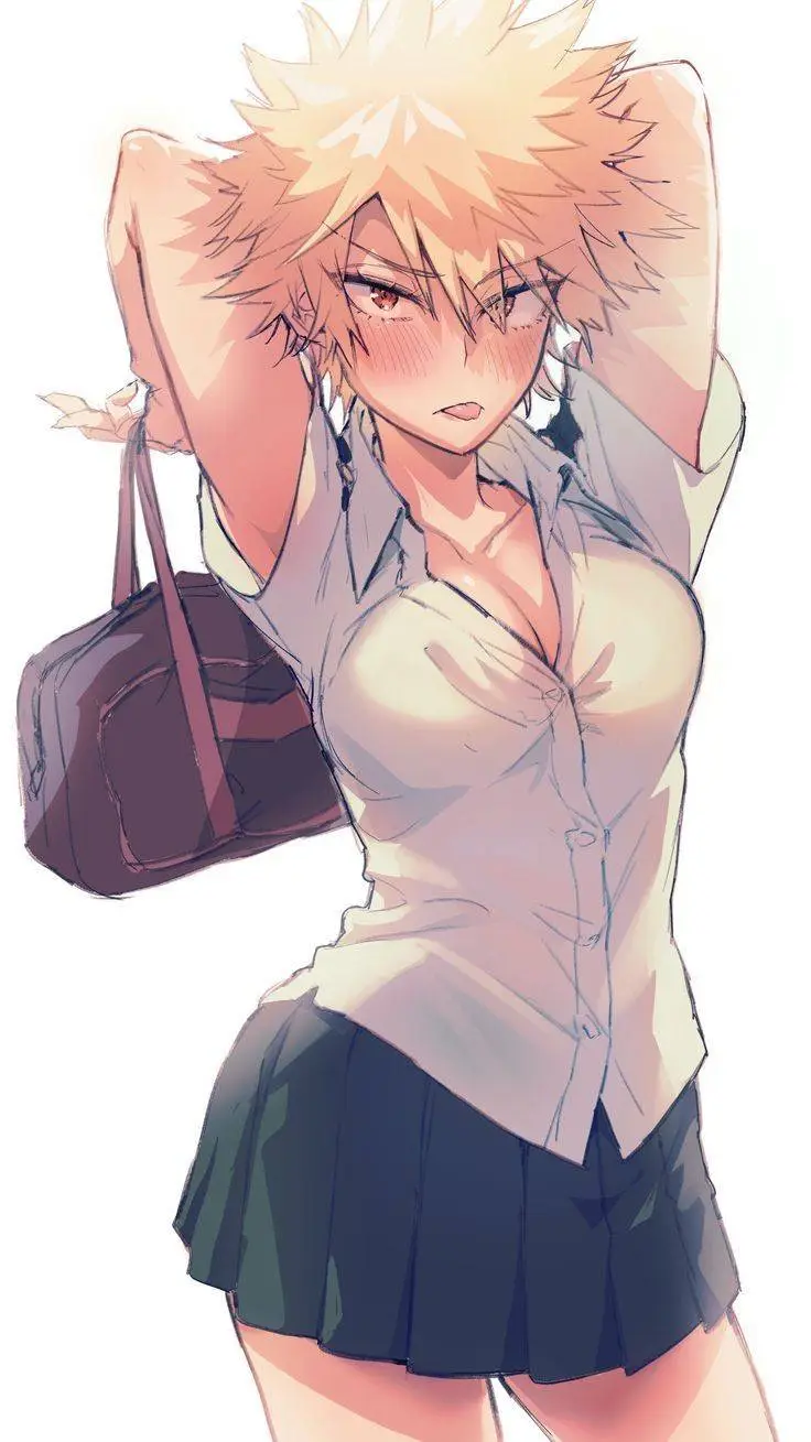 ai character: katsumi bakugou  background