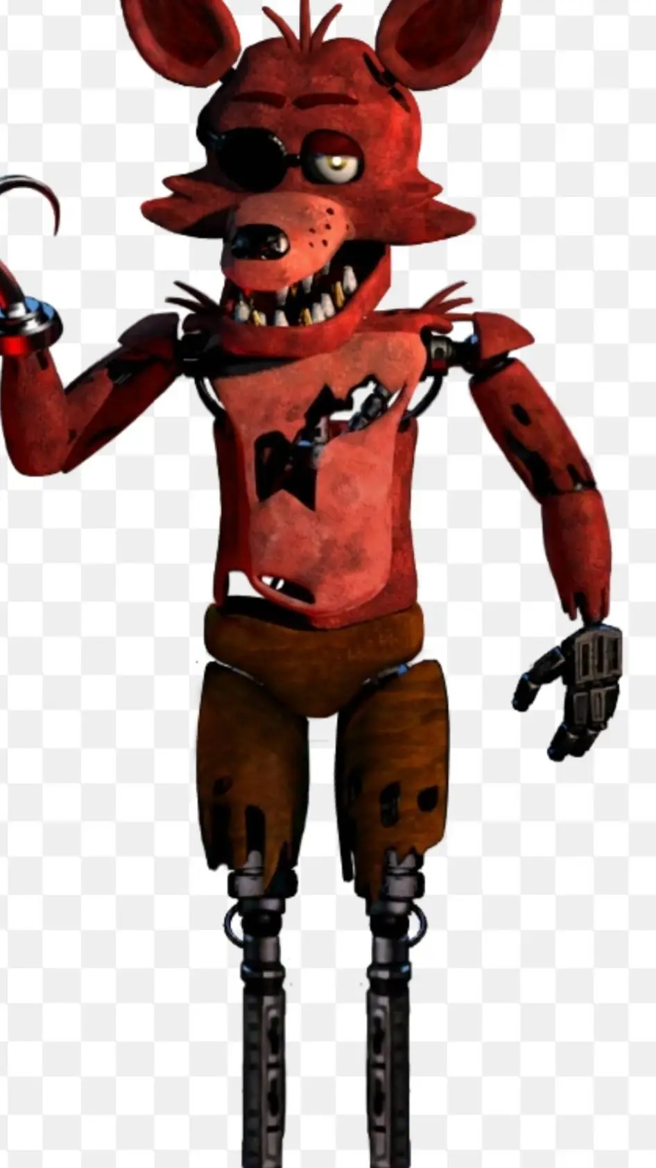 ai character: Foxy background