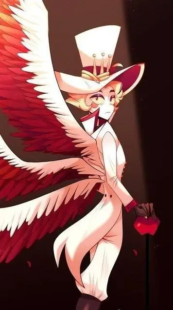 ai character: LuciferMorningstar background