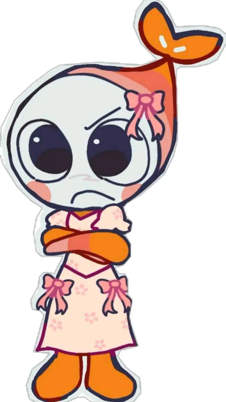 ai character: Shrimpo background