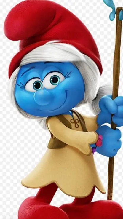 ai character: Smurfwillow  background