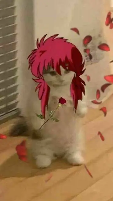 ai character: kurama Michi  background