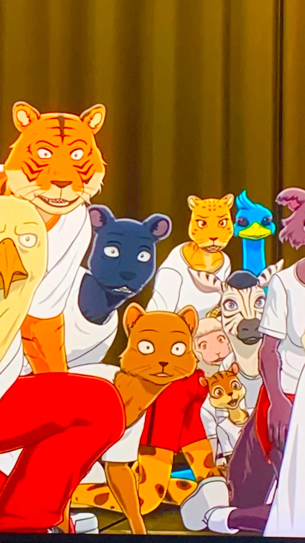ai character: Beastars  background