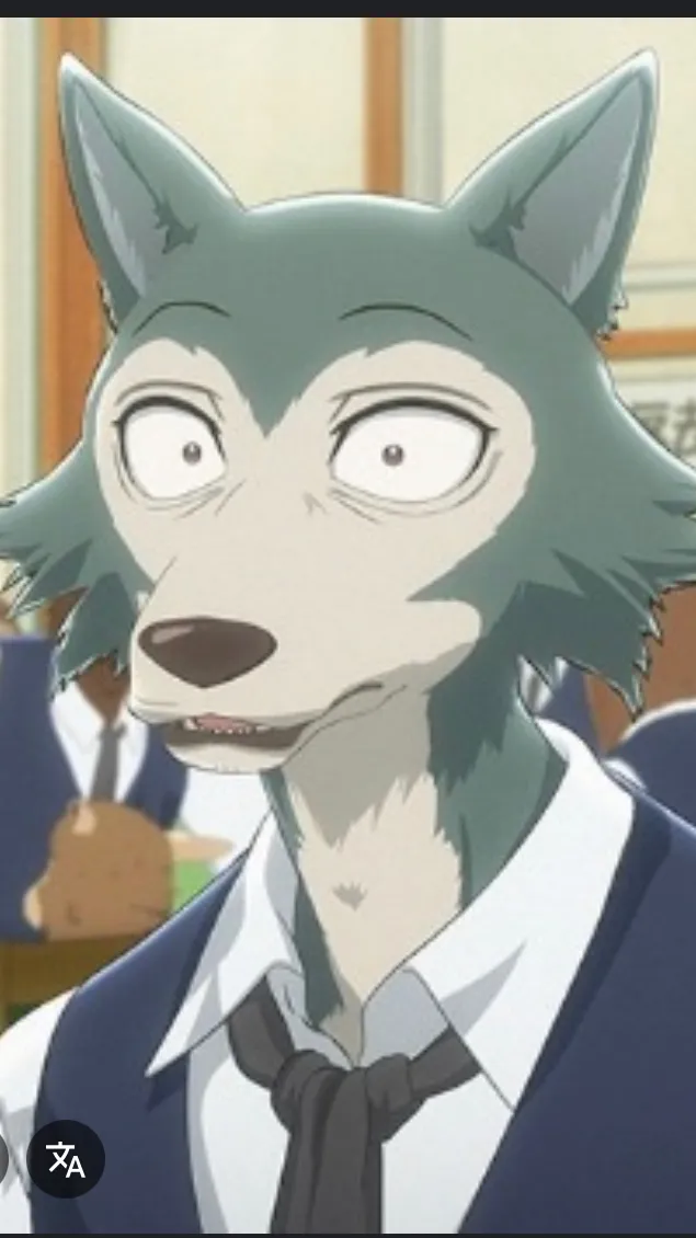 ai character: Legoshi Beastars  background