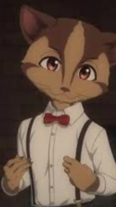 ai character: Beastars Deshico  background