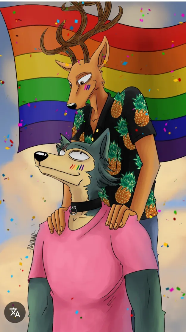 ai character: Beastars LGBTQ 2 background