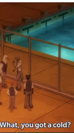 ai character: Beastars Pool background