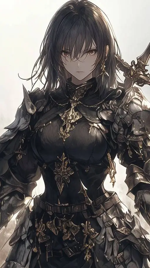 ai character: Aurora background