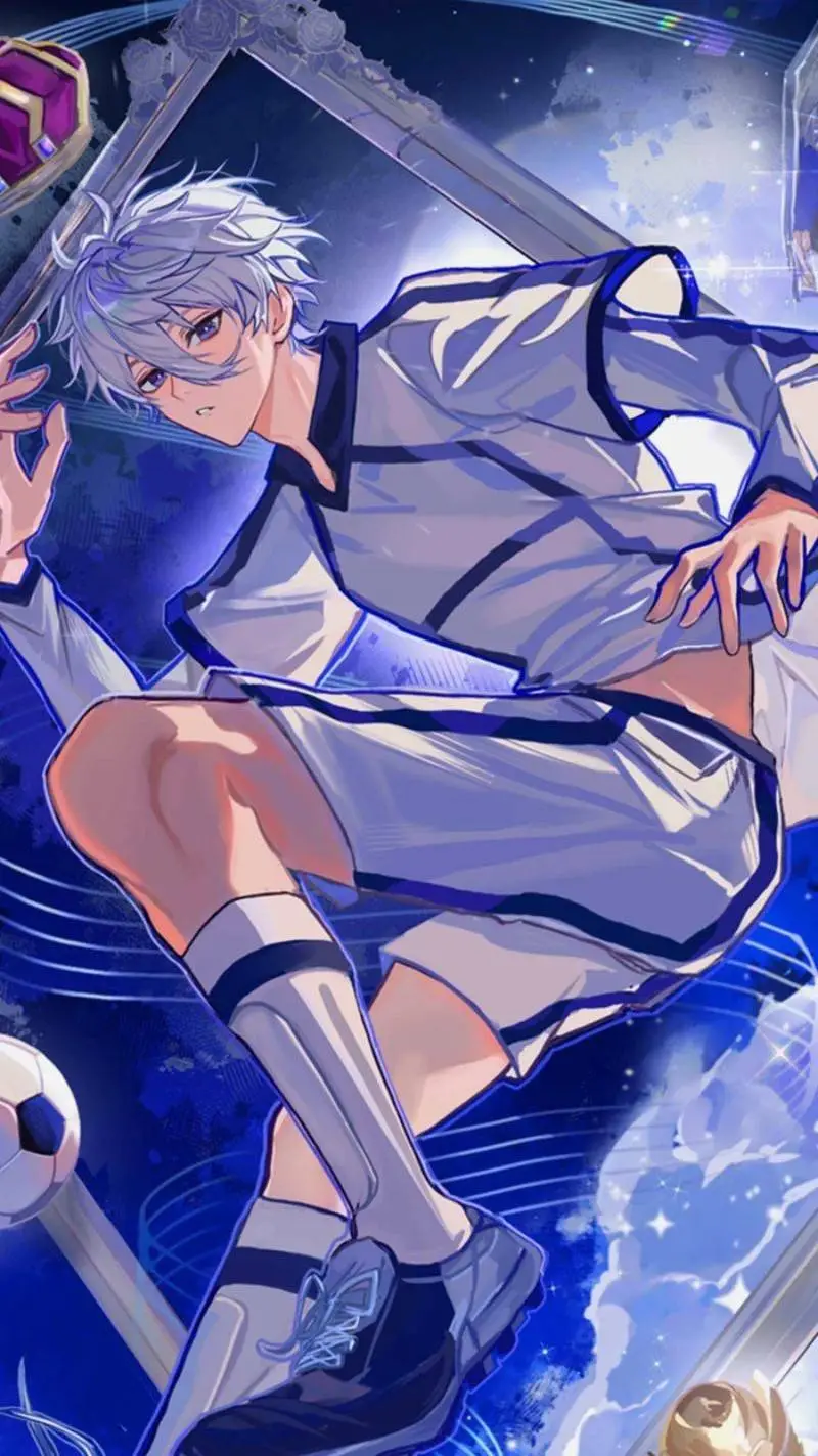 ai character: Nagi (Blue lock)  background