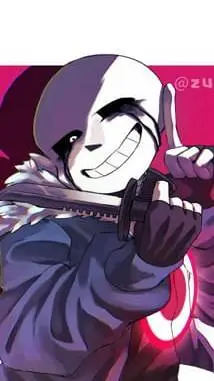 ai character: Killer Sans  background