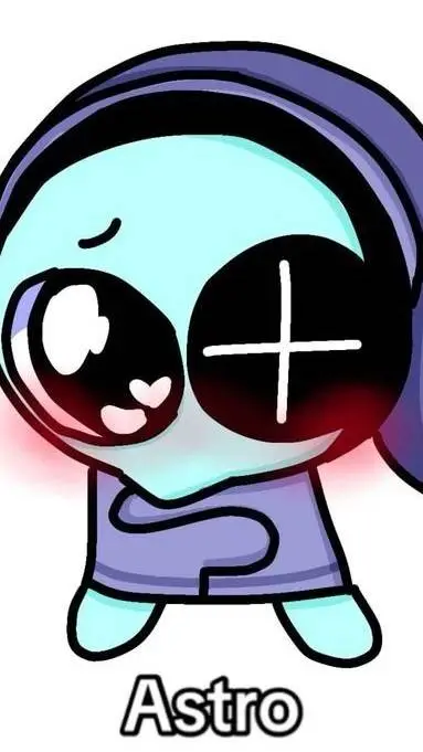 ai character: baby astro background
