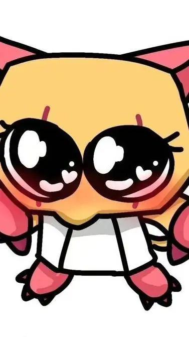 ai character: baby scraps background