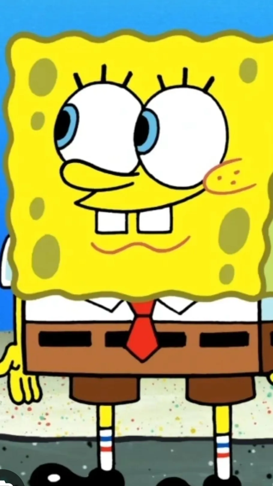 ai character: SpongeBob background