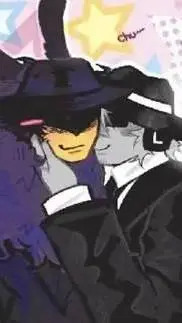 ai character: doublefedora background
