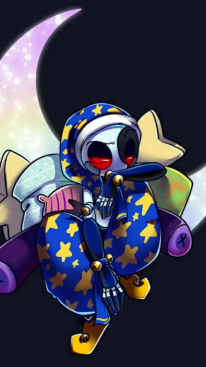 ai character: Moon  background