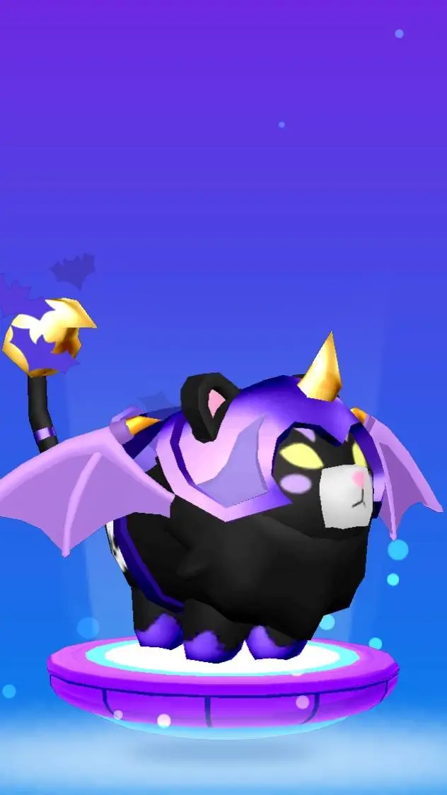 ai character: Manticora felina  background