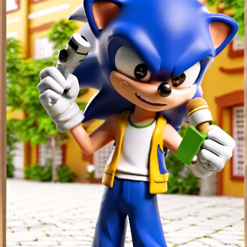 chat with ai character: Sonic