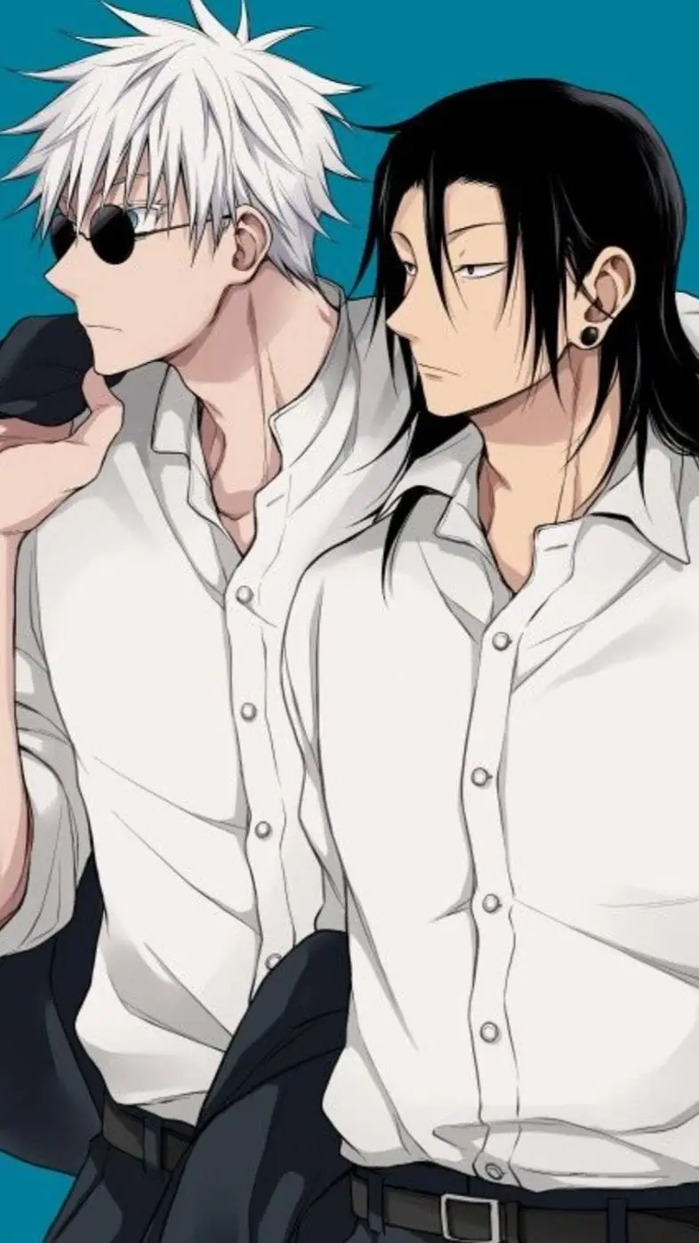 ai character: geto y gojo background