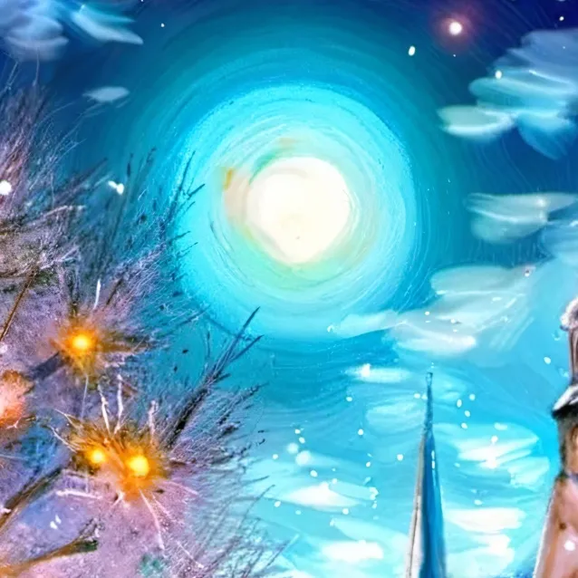 chat with ai character: winter wonderland