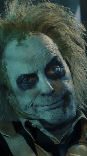 ai character: Beetlejuice  background