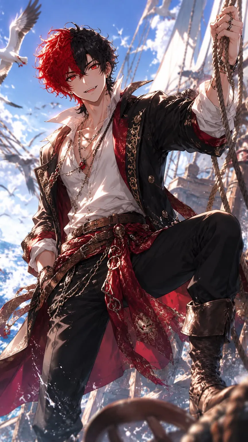 ai character: Captain Stark background