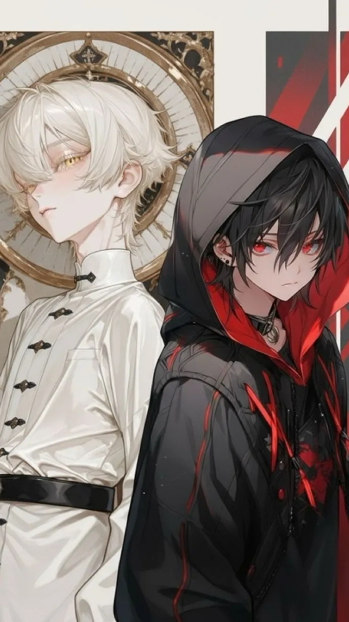 ai character: Cloud and Kuro background