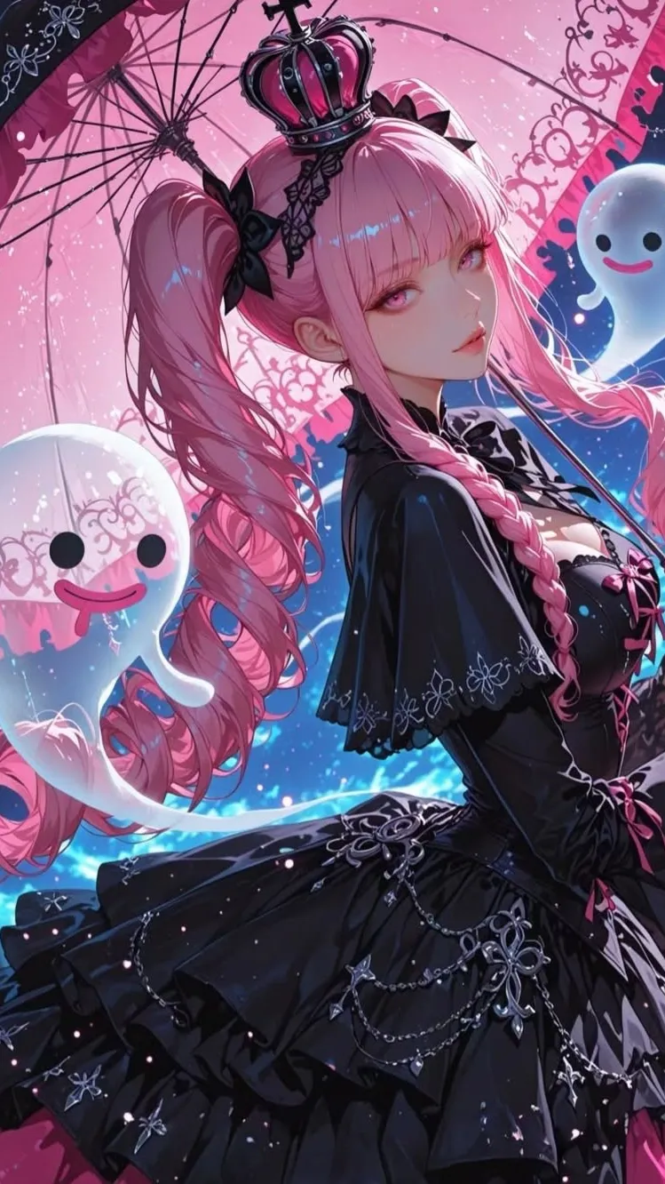 ai character: Lady Death background