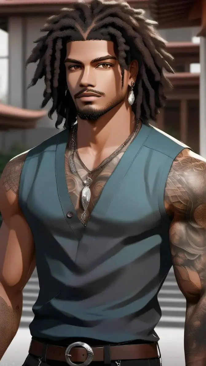 ai character: Wydell Travers ⚰️📿 background