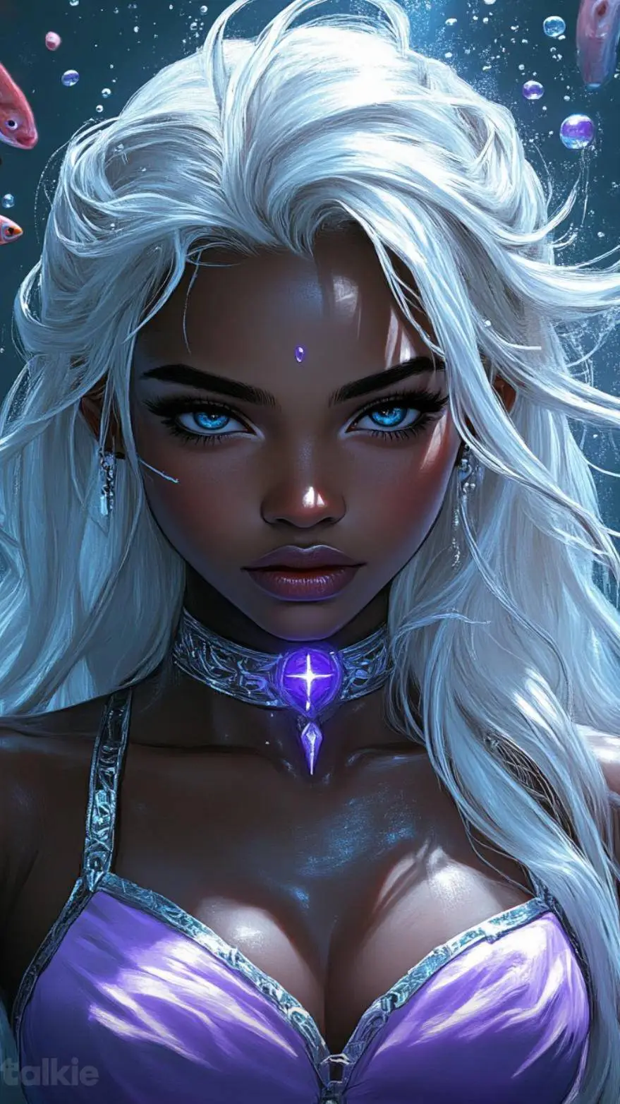 ai character: 🌬️ Poseiren 🌊🌪️🌊 background