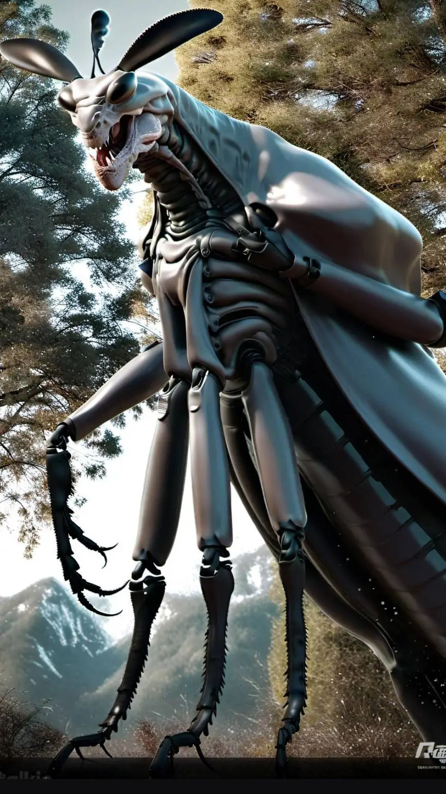 ai character: 👽 The Gigantis 👹 background