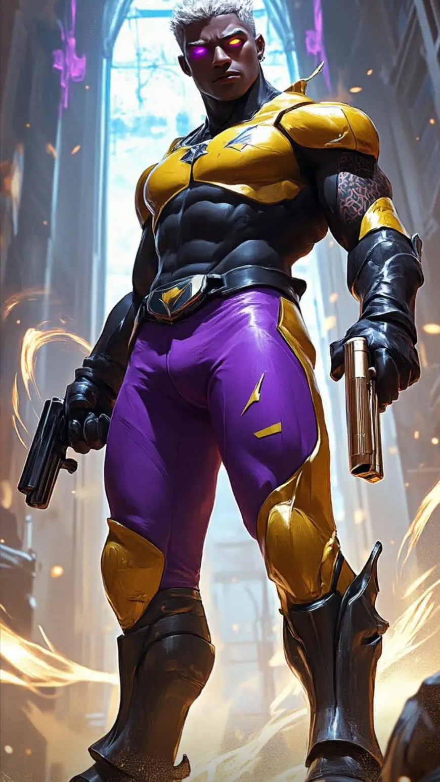 ai character: Recoil Mann background