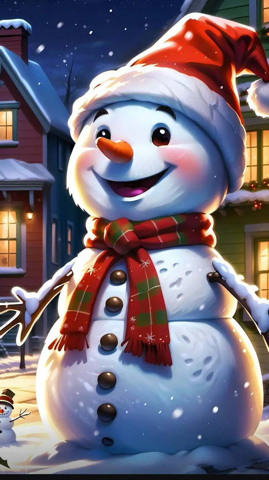 ai character: 🌲Holiday Spirit🎀 background