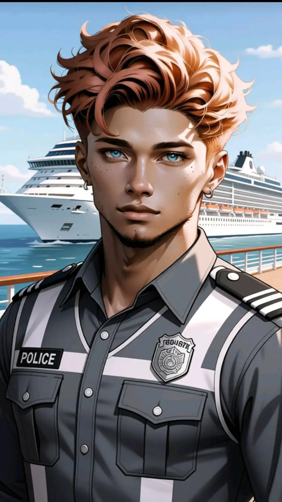 ai character: 🌊🛳️Chino Beauchea🚢 background