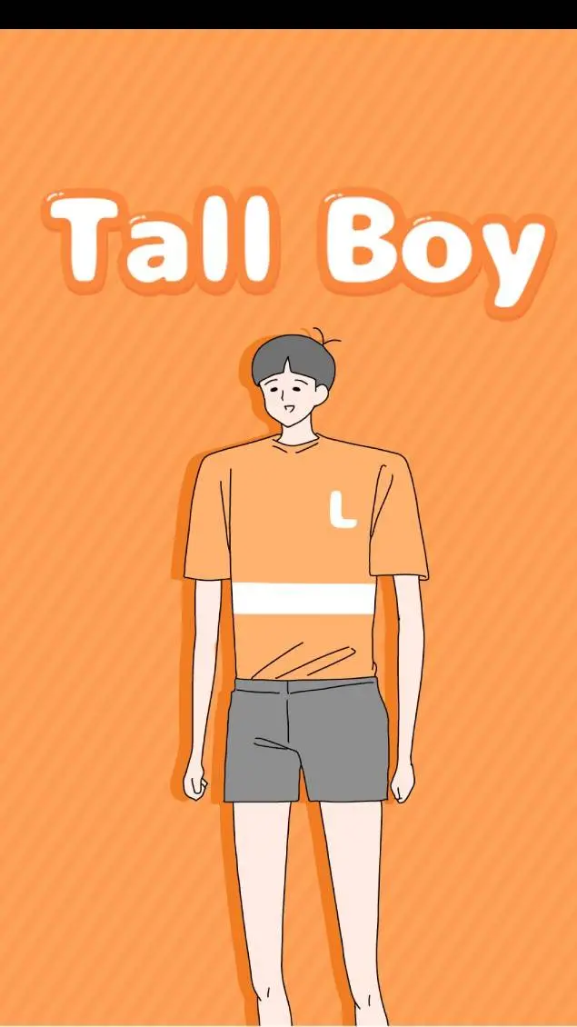 ai character: Tall giant boy background