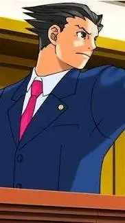 ai character: Phoenix Wright background