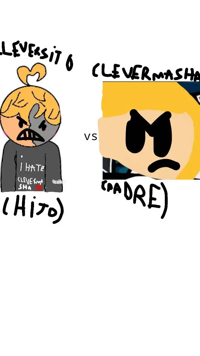 ai character: cleversito vs clev background