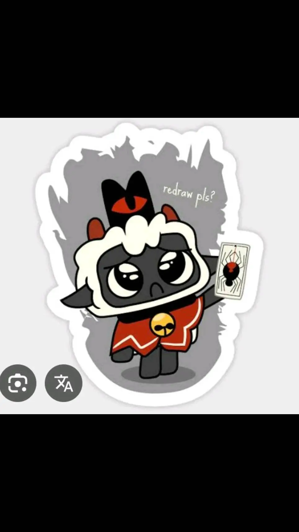 ai character: dedo do meio  background