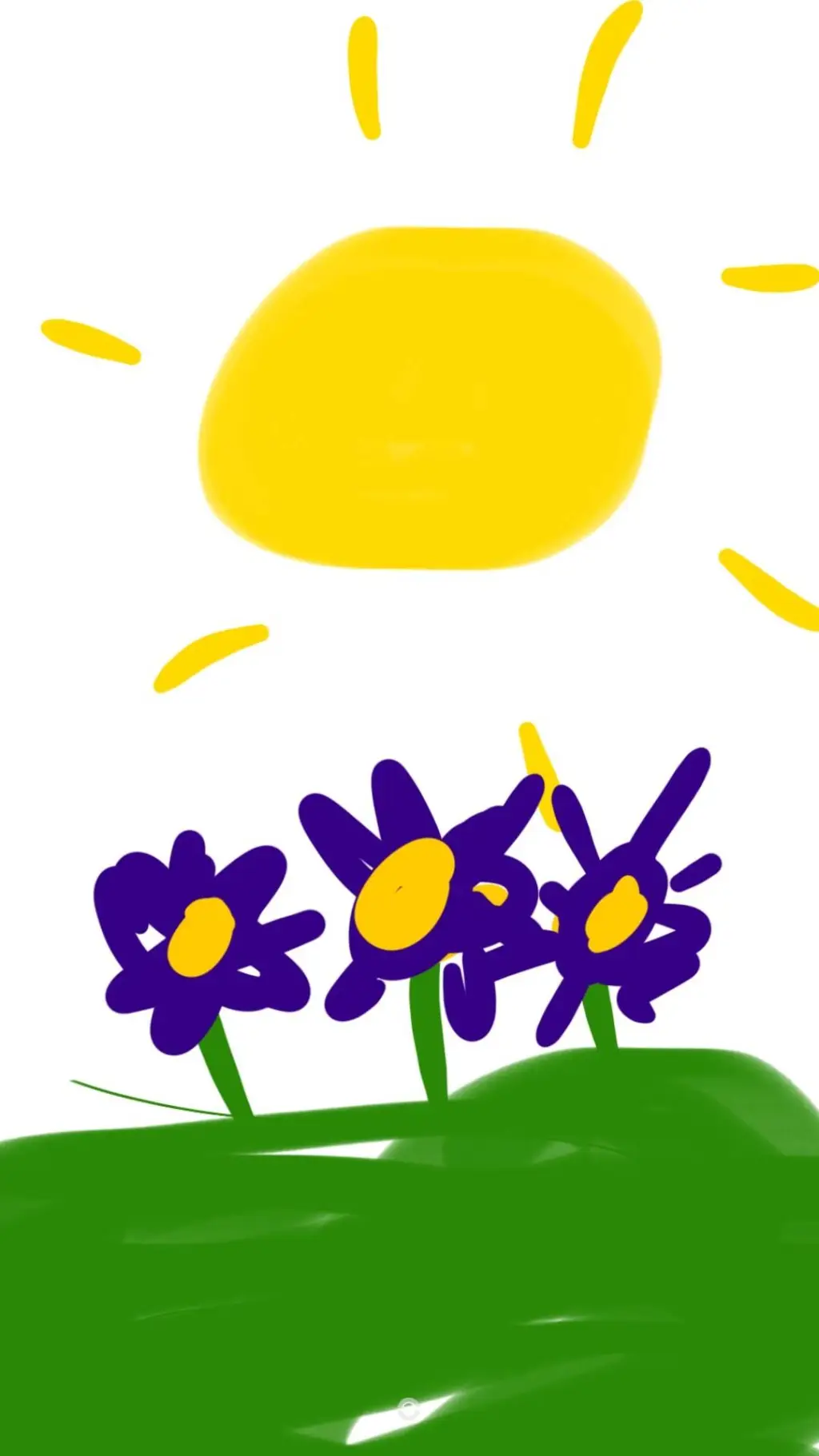 ai character: The sun background