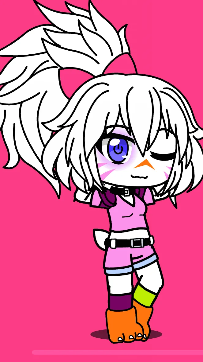 ai character: Giant Chica  background