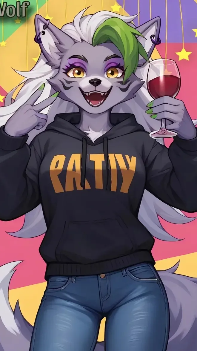 ai character: Roxanne wolf background