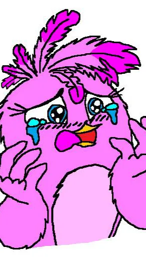 ai character: Angry Birds sad 2 background