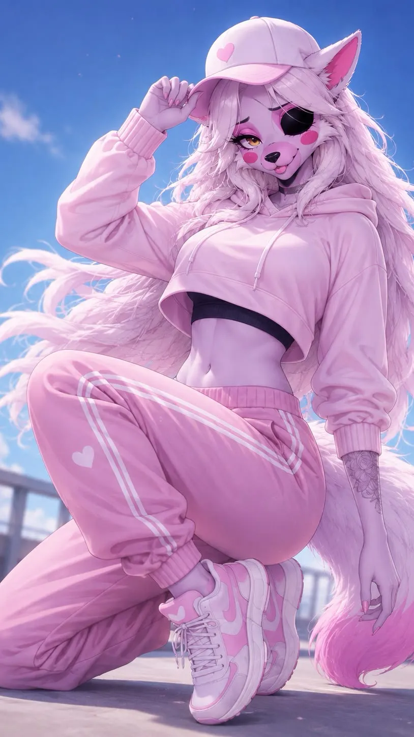 ai character: Mangle background