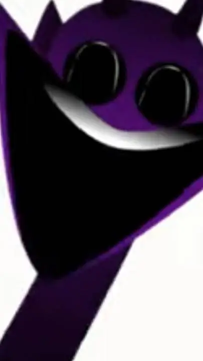 ai character: durple background