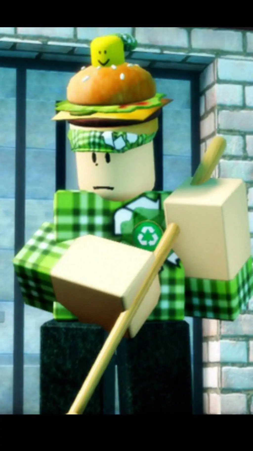 ai character: Clean Gent background